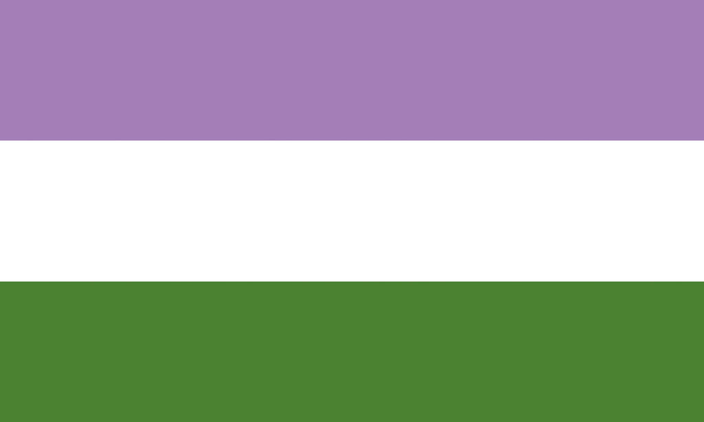 Genderqueer Pride Flagge – 90×150 cm Stofffahne mit Ösen für CSD & Festival
