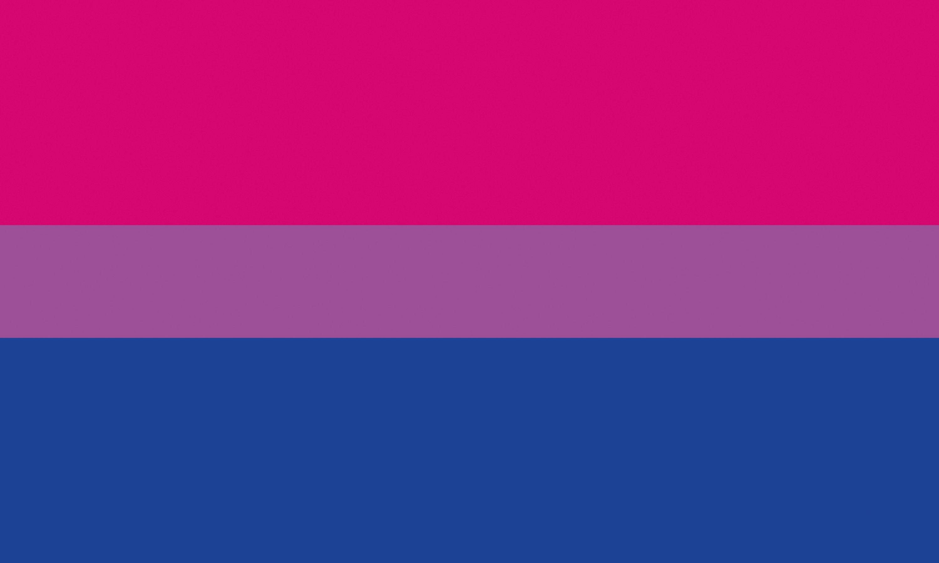 Bisexual Pride Flagge – 90×150 cm Stofffahne mit Ösen für CSD & Festival